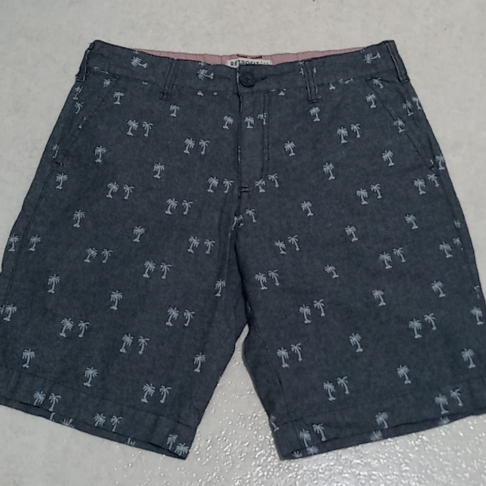 100% cotton retrofit size 30 palm tree pants - Picture 1 of 3